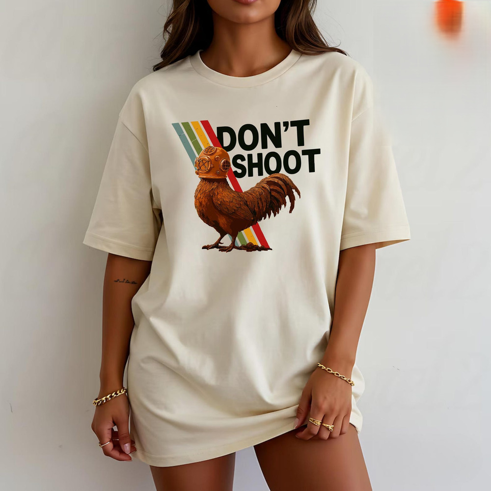 Don_t Shoot Arc Tshirt, Sarcastic Funny Retro